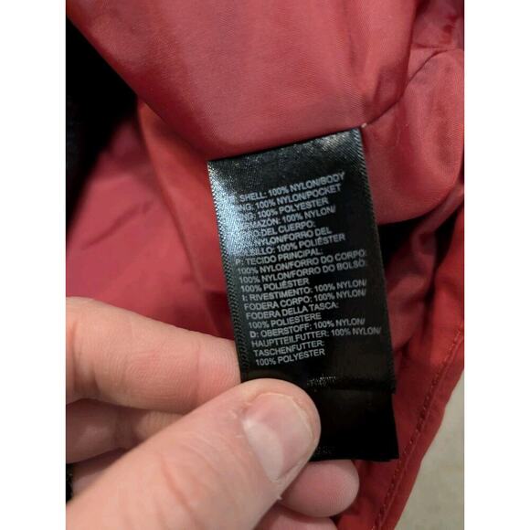 The North Face Atlas Triclimate Jacket Mens L Red Gray Hooded Fleece Liner - Picture 6 of 14